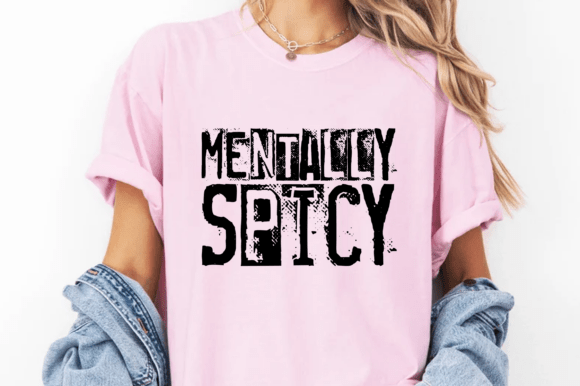 Mentally Spicey Pink Tee