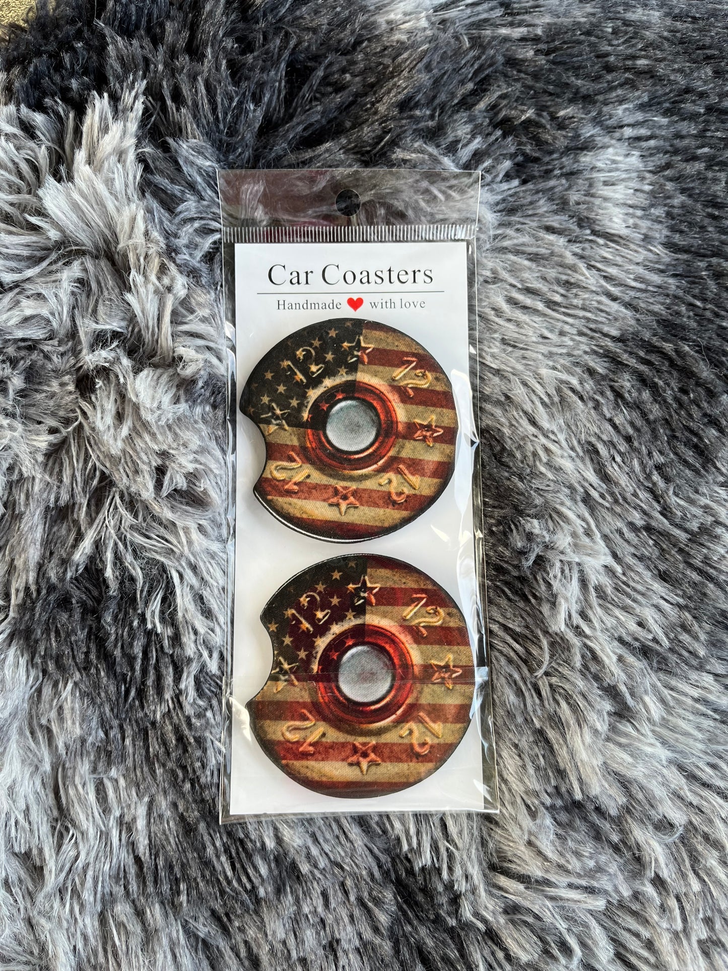 American bullet car coasters