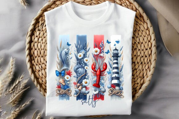 Coastal Patriotic Tee