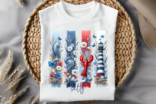 Coastal Patriotic Tee