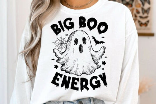 Big Boo Energy Tee/ Sweatshirt