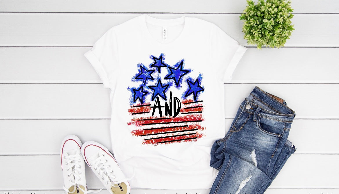 Stars and Stripes tee