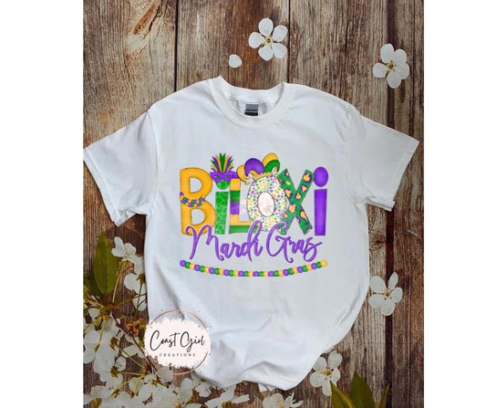 Biloxi Mardi Gras Tee