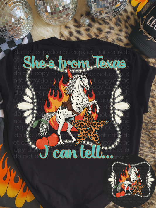 She’s from Texas