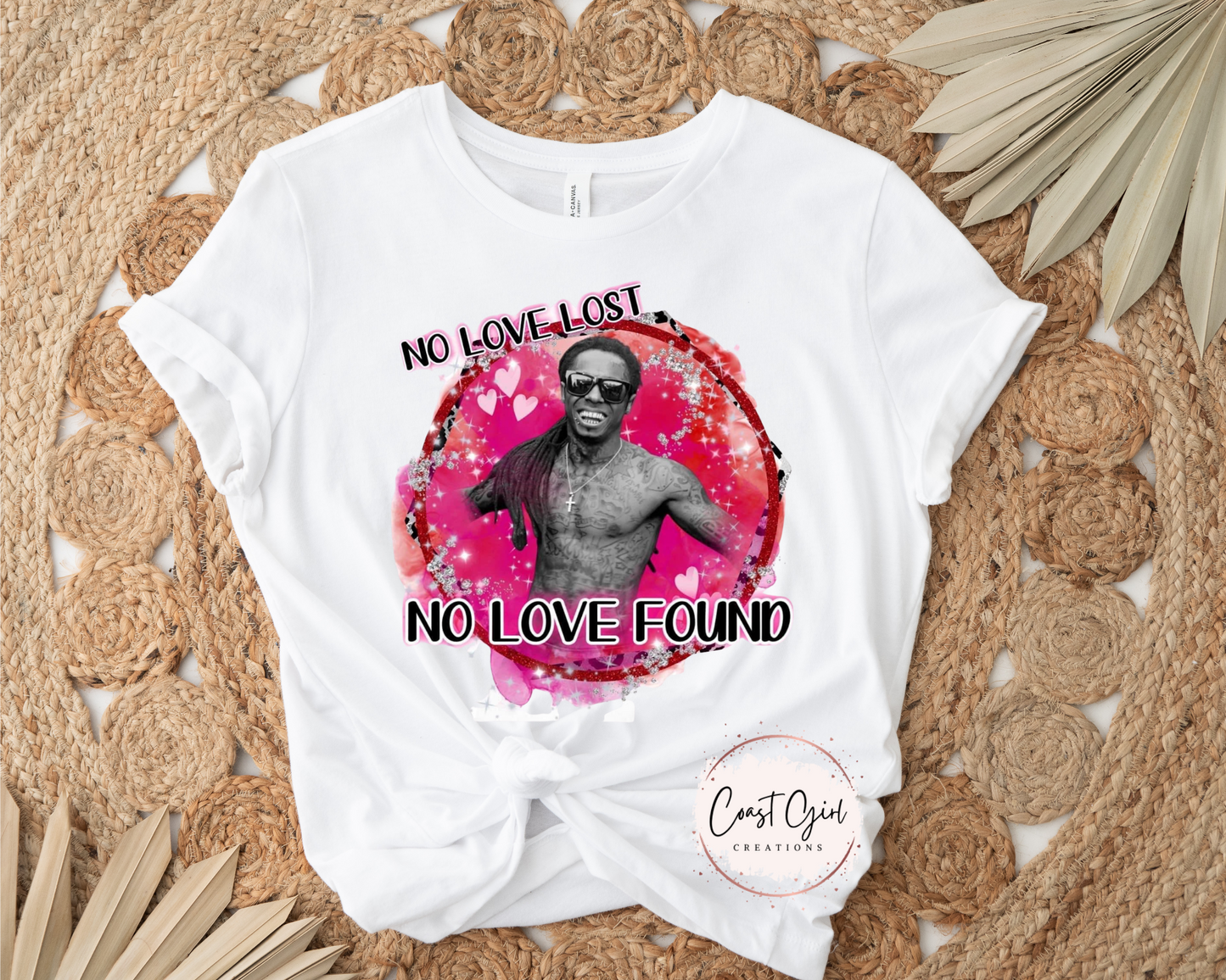 No love lost valentine tee