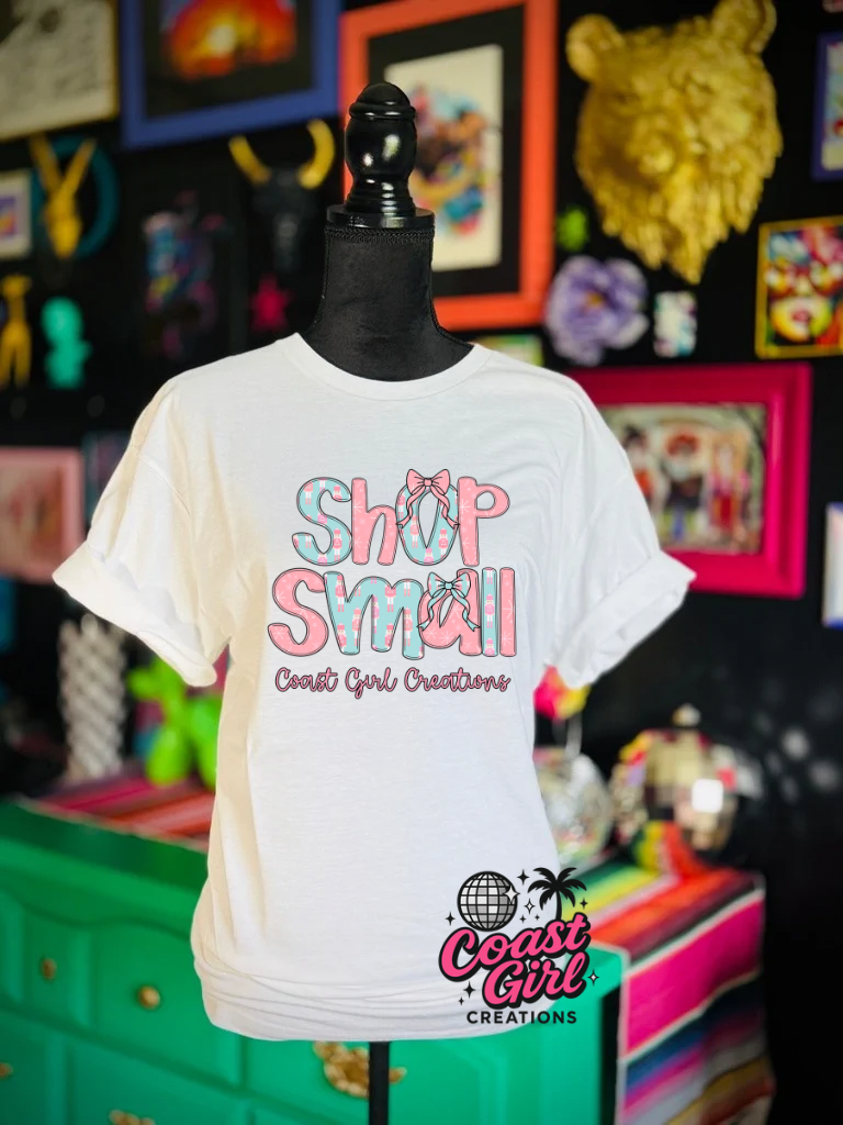 Pink Shop small Tee