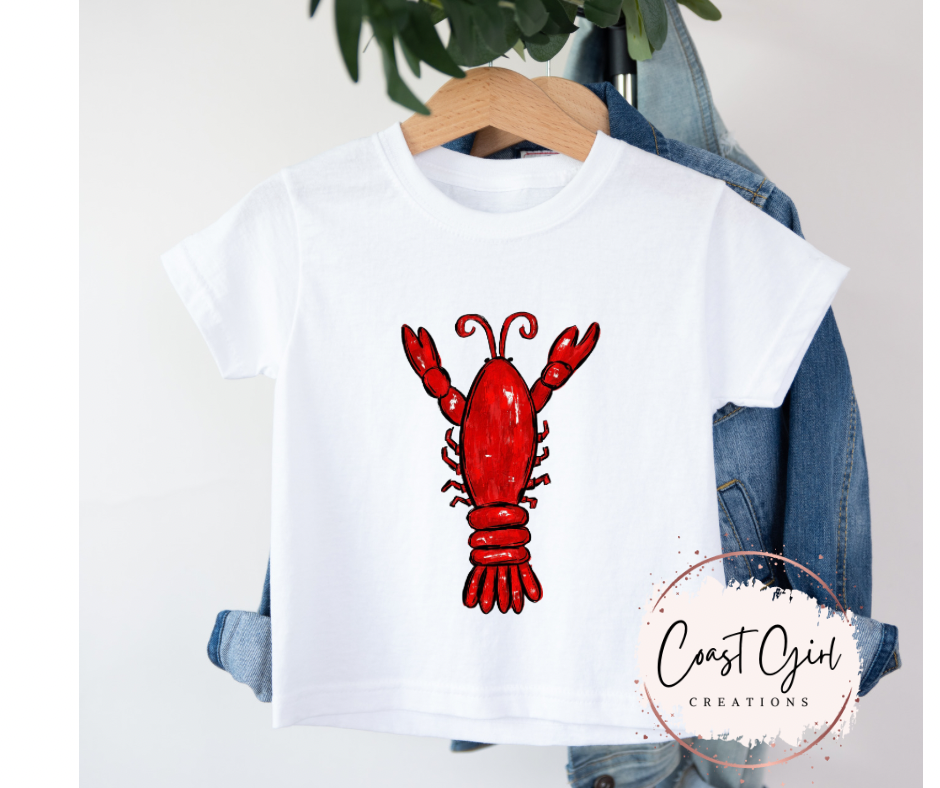 Crawfish kids tee