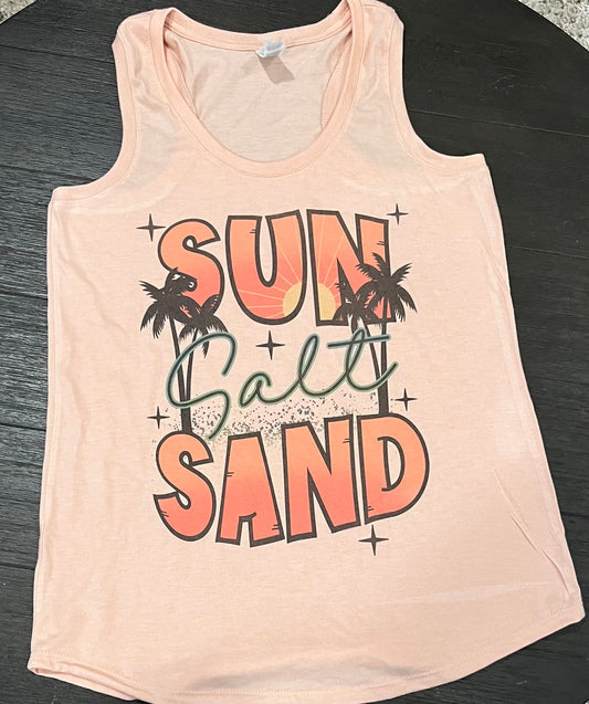 Peachy Sun, Salt and Sand  tank