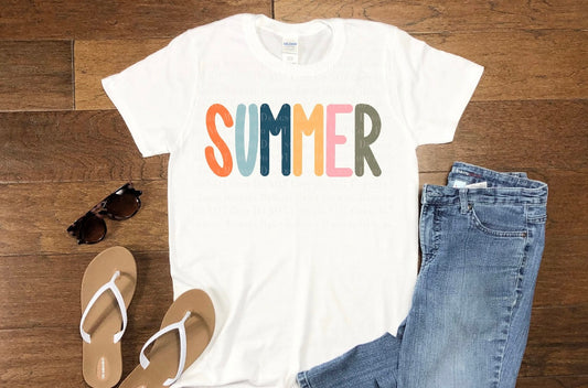 Boho summer tee