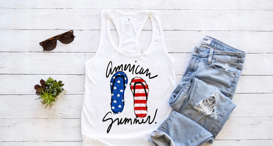 American summer tank