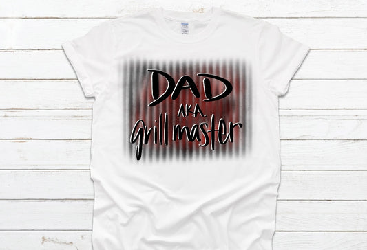 Dad grill master tee