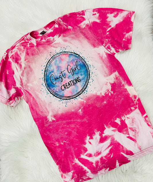 Coast girl creation bleach tee