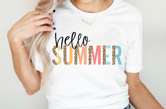 Hello summer tee